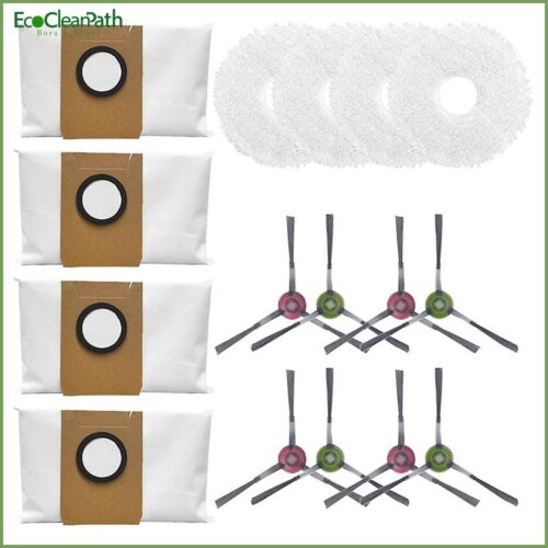 For Ecovacs Deebot X1 Turbo /omni Side Brushes Hepa Filter Mop Cloth