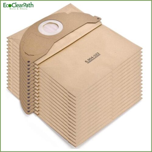15 Pcs Vaccuum Filter Dust Bag 6.904-322.0 For Karcher A2004 Wd2