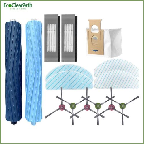 Hepa Filter For Ecovacs T9aivi / Aivi+, Roller Main Brush Side Brush