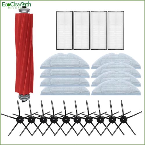 Main Brush Hepa Filter Mopping Cloth Side Brush For Roborock S7 T7s