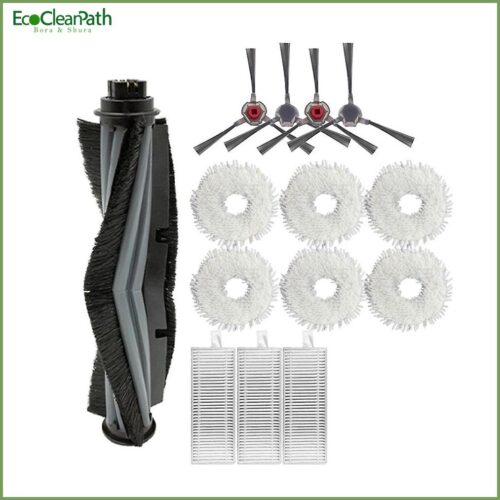 Main Brush Pad Mop Cloths Hepa Filter For Ecovacs Deebot N9+/k10 Plus