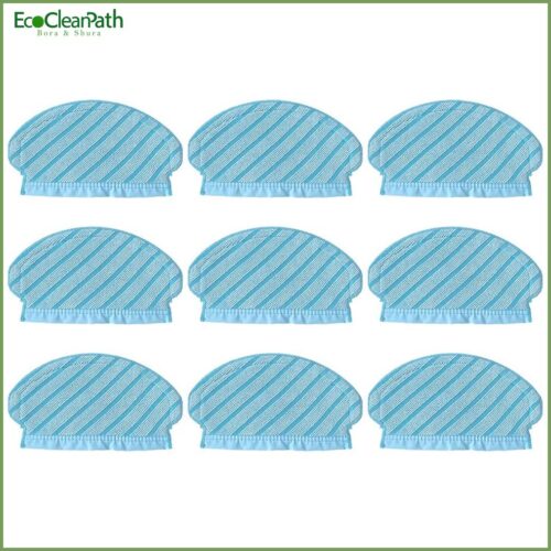 9pcs Mop Cloth For Ecovacs Deebot Ozmo 920 950 Series Vacuum Cleaner